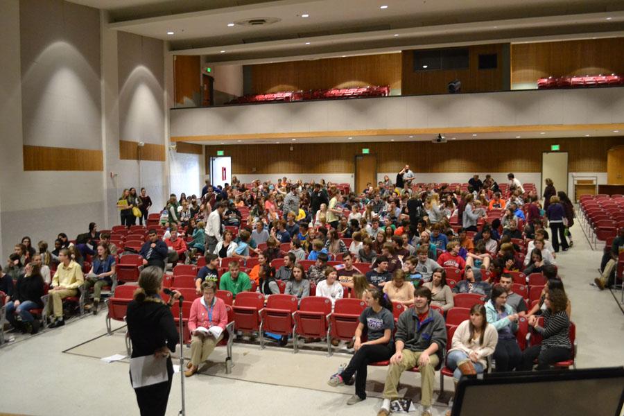 Poetry Out Loud competition held
