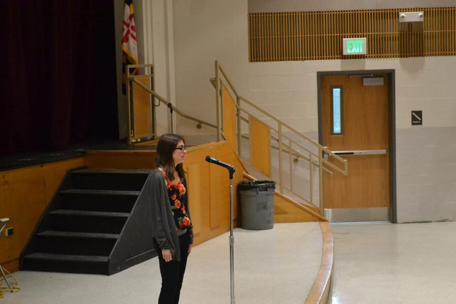 Poetry Out Loud competition held