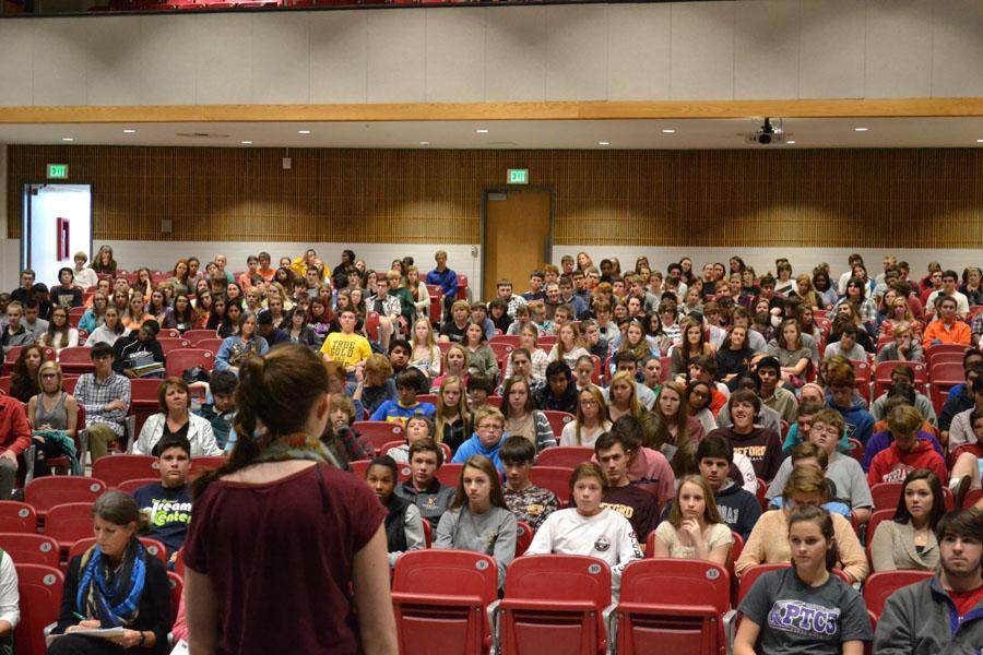 Poetry Out Loud competition held