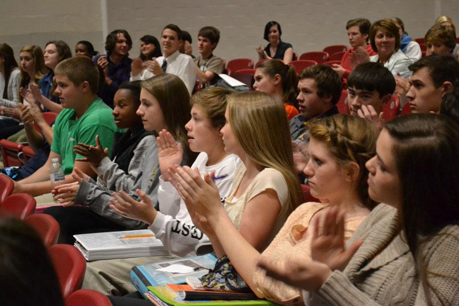 Poetry Out Loud competition held