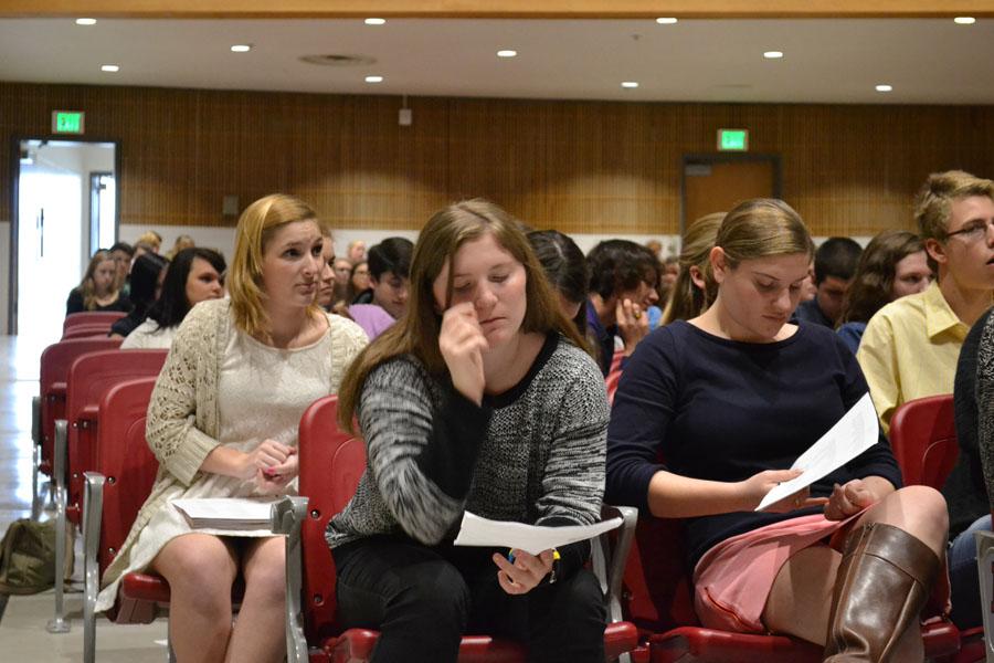 Poetry Out Loud competition held