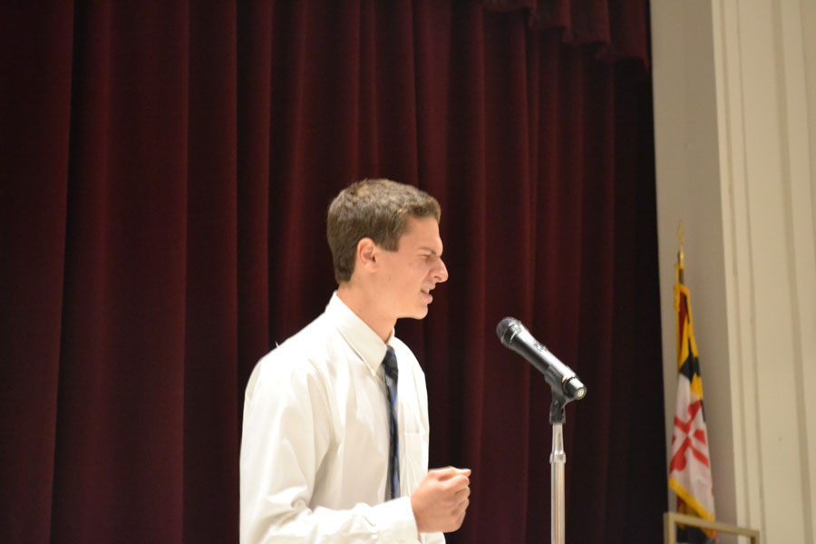 Poetry Out Loud competition held