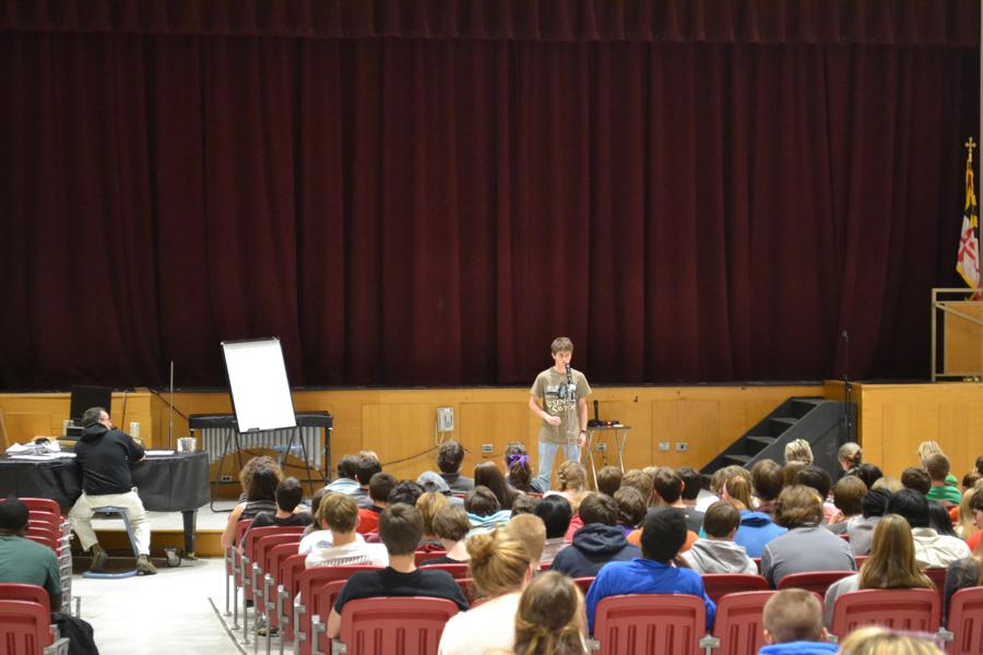 Poetry Out Loud competition held