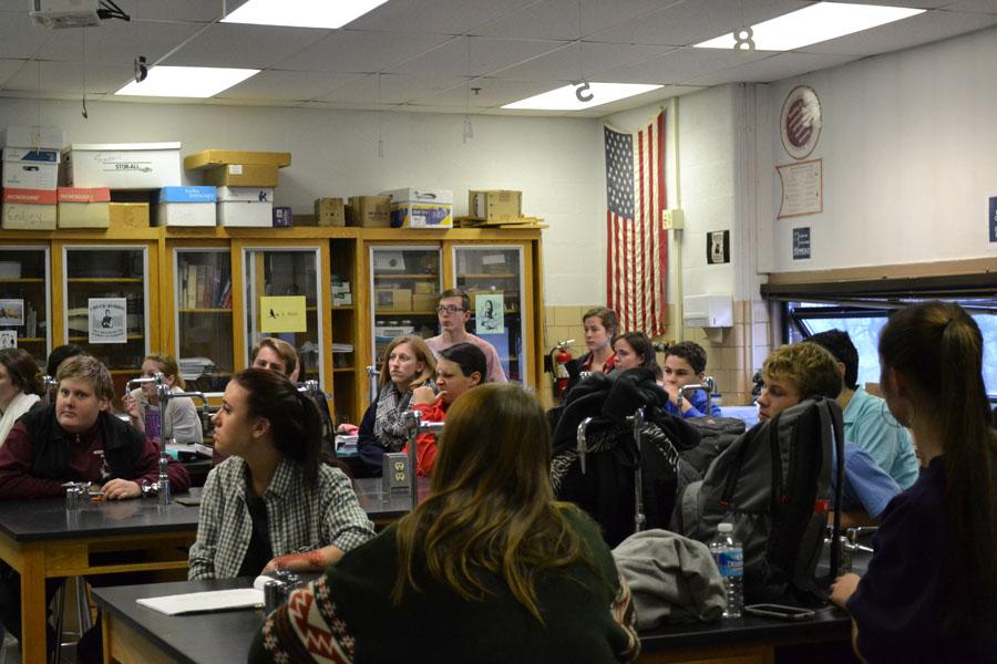 Chemistry Club conducts experiments