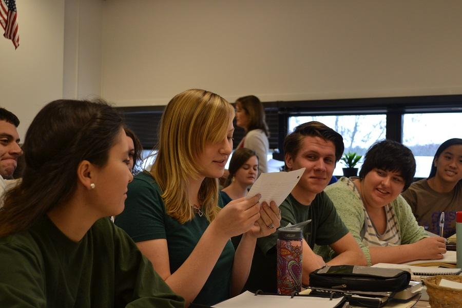 Student-led discussions increase