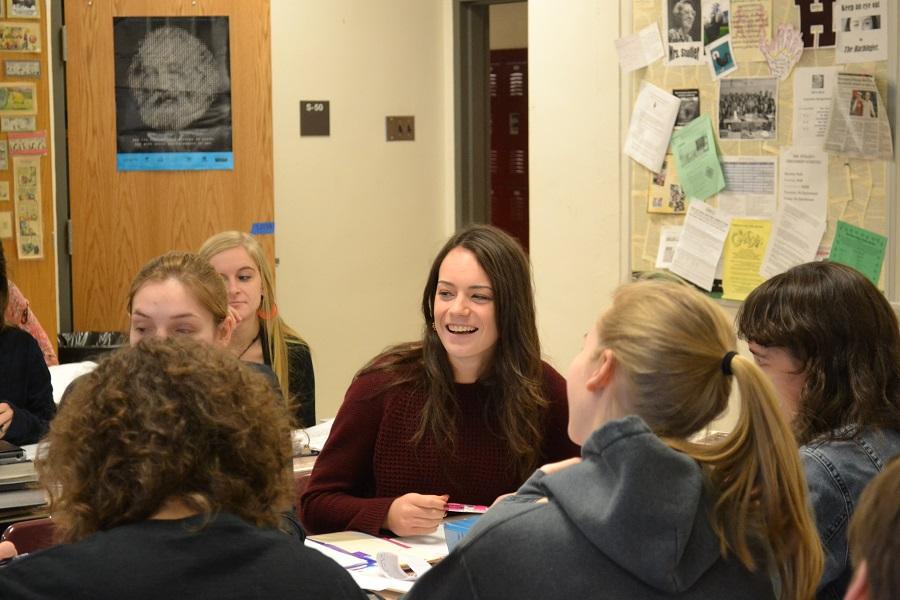 Student-led discussions increase