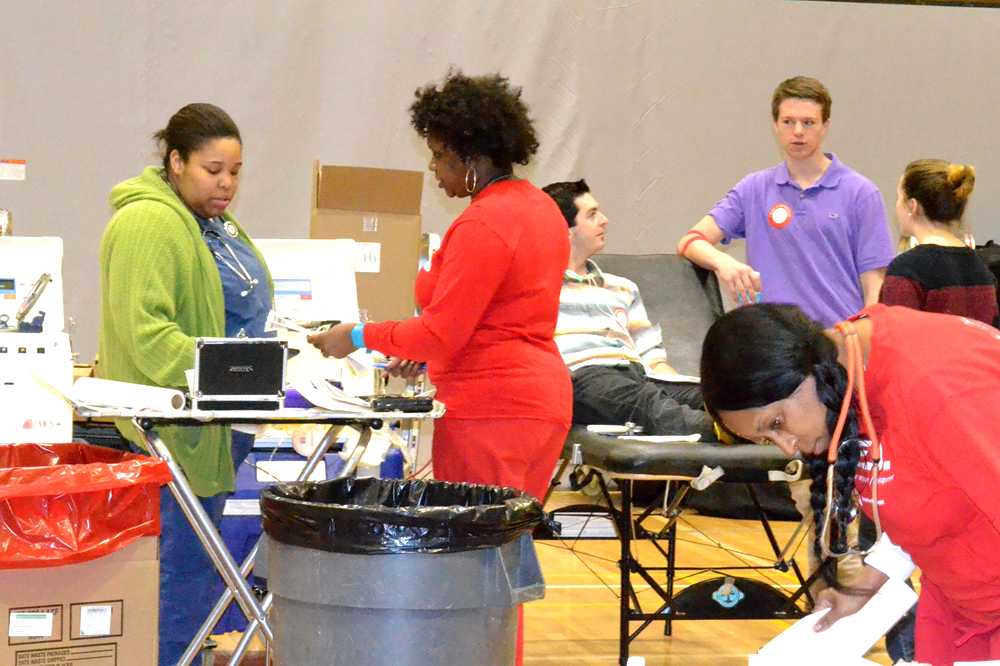 Community participates in blood drive