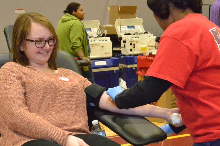 Community participates in blood drive