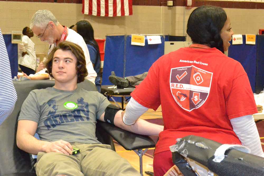 Community participates in blood drive