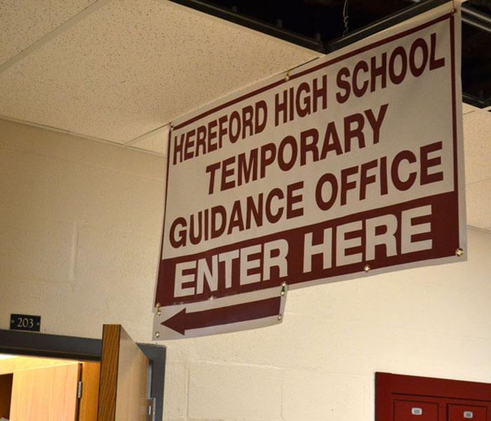 Guidance moves to second floor