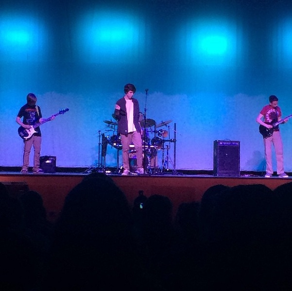 Fiction Absolute puts on their preformance at the Variety Show. The band preformed "Holiday" by Green Day and their original song "Lost My Way."