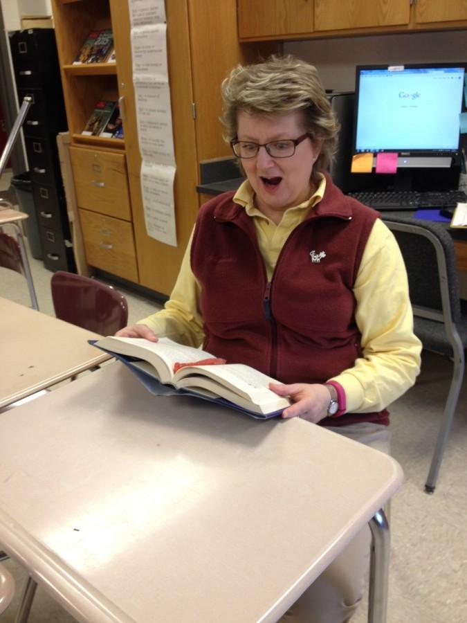 Social Studies Teacher, Terese Trebilcock finds herself enthralled with the pages of outlander. The book was recommended to her by her friends.