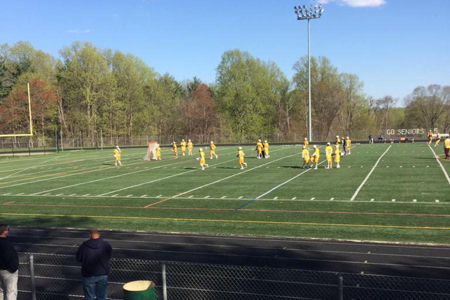 Boys lacrosse team takes on Franklin