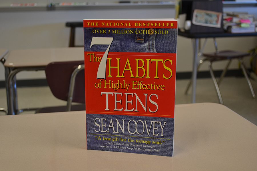 The English department chose “The 7 Habits of Highly Effective Teens” for the 2016 summer reading project book. The summer reading project was hosted by the PTSA.