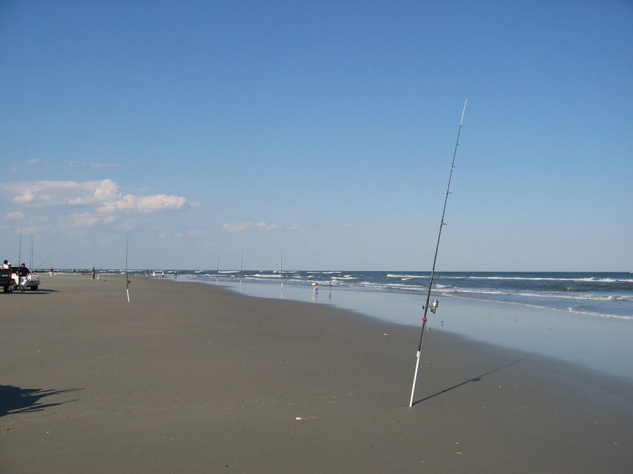 Fishing in Ocean City is popular. During Senior Week not so much.