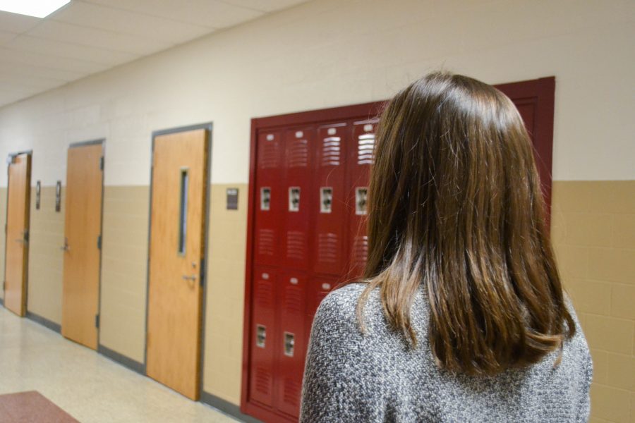 Peyton Martino (18) likes to keep her hair short.