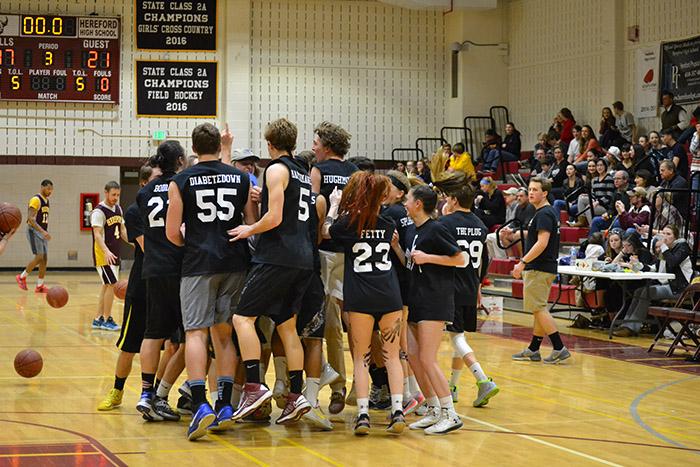 Teachers win Rematch 47-46