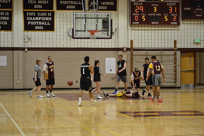 Teachers win Rematch 47-46