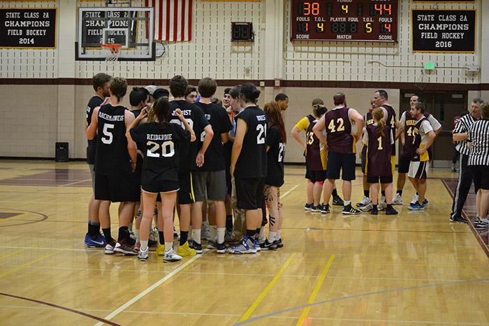 Teachers win Rematch 47-46