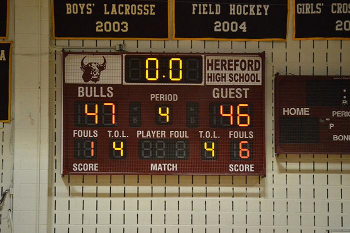 Teachers win Rematch 47-46