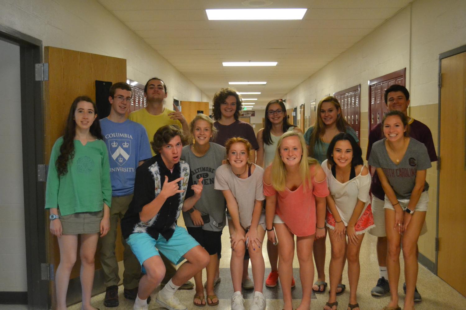 Seniors are ready for graduation. They have been waiting for their last day for months.