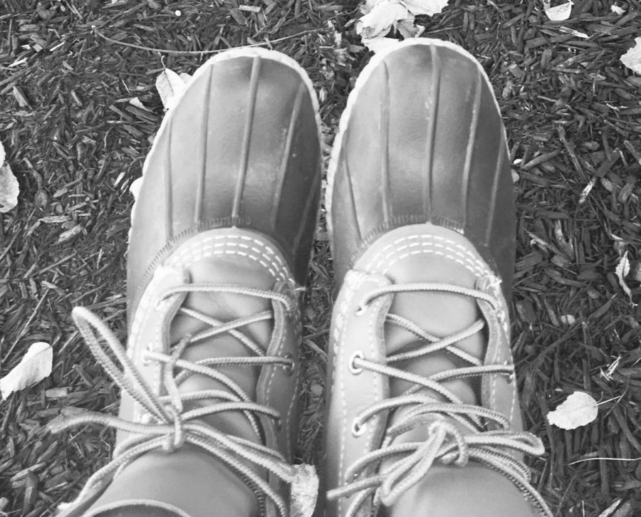 These "duck boots", that are naturally waterproof as they are made with rubber, are expected to make an appearance.