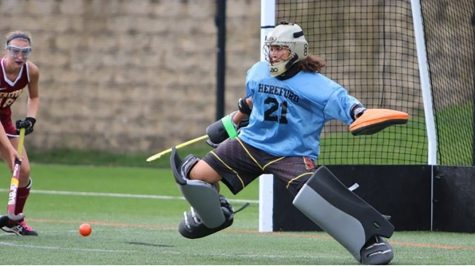 Kelbaugh stretches to cover the far post in a regular season match up. 