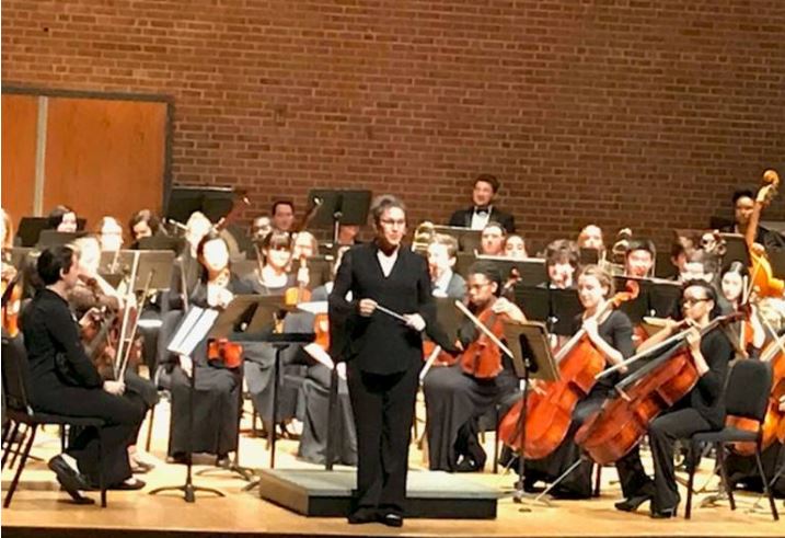 Hereford's chamber orchestra performed at Towson Univertsity on Tuesday, November 28. 