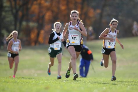 Burkoski finished the 2A Cross Country States ace in nineteenth place which helped her team take first place overall.