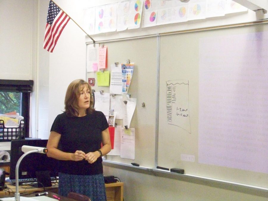 "[My graduate program] directly relates to my job,so pretty much every day I'm talking about my grad class with my students because I'm learning new information," Stuller said. At the end of last year, she knew she would be able to use the class for her teaching.