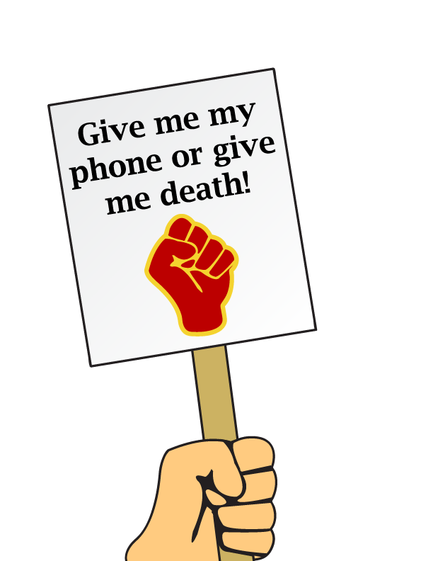 Phone+policy+allows+exercise+of+First+Amendment+rights