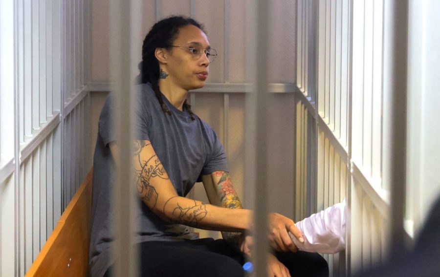 Griner is locked up in defendant's prison after getting charged in Khimki, Russia.  