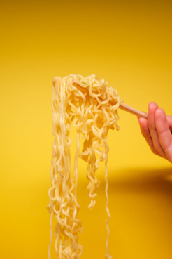 Along with exterior injuries, instant noodles are a high sodium food. An excess of sodium can lead to an increased risk of heart disease and stroke.